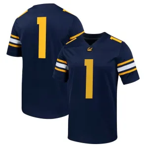 #1 C.Bears Untouchable Football Jersey  Navy American College Jerseys