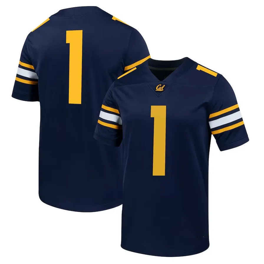 #1 C.Bears Untouchable Football Jersey  Navy American College Jerseys
