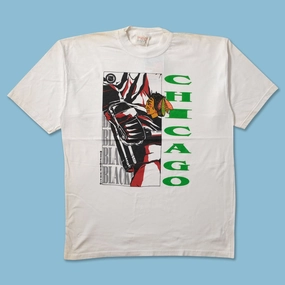 1992 Chicago Blackhawks T-Shirt Large