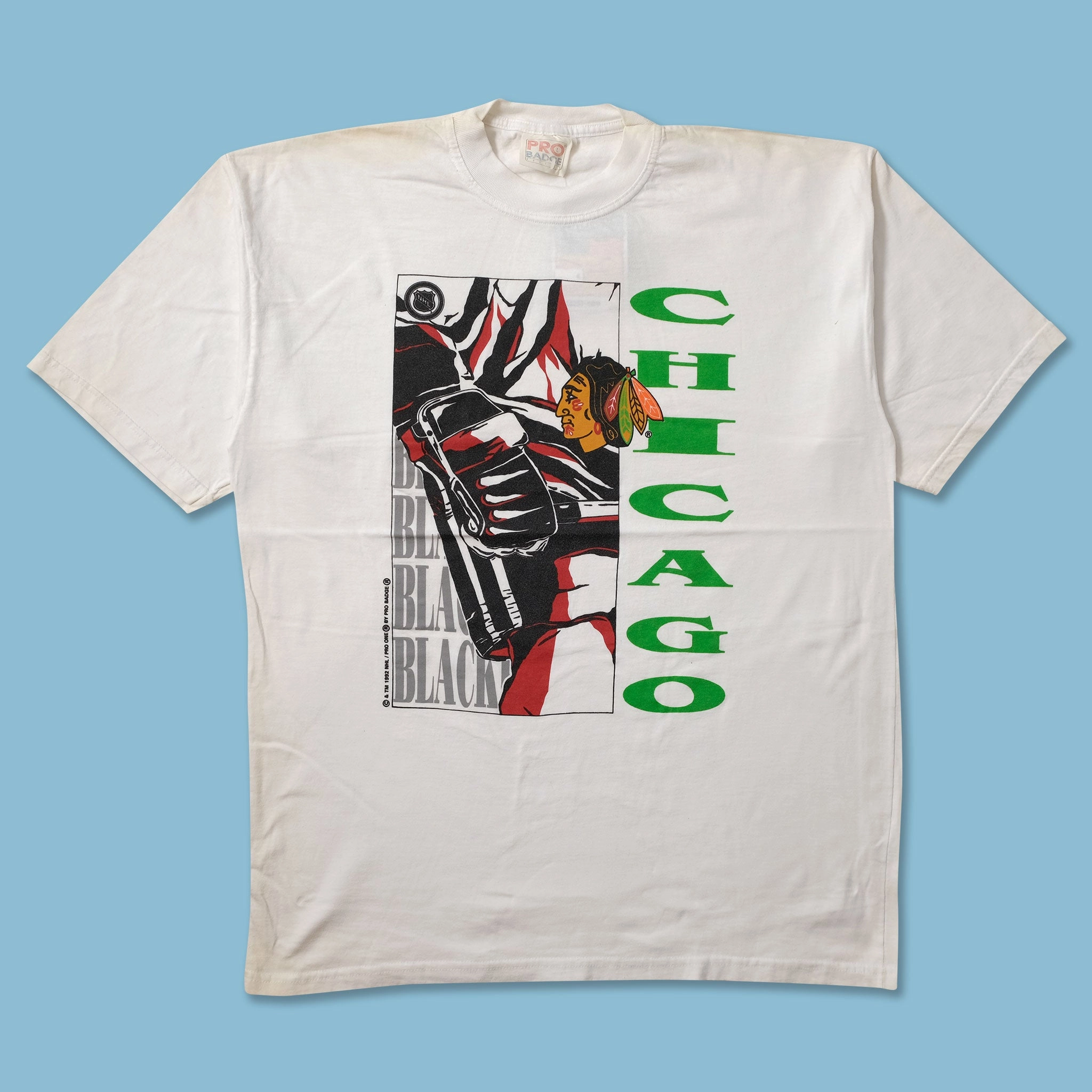 1992 Chicago Blackhawks T-Shirt Large