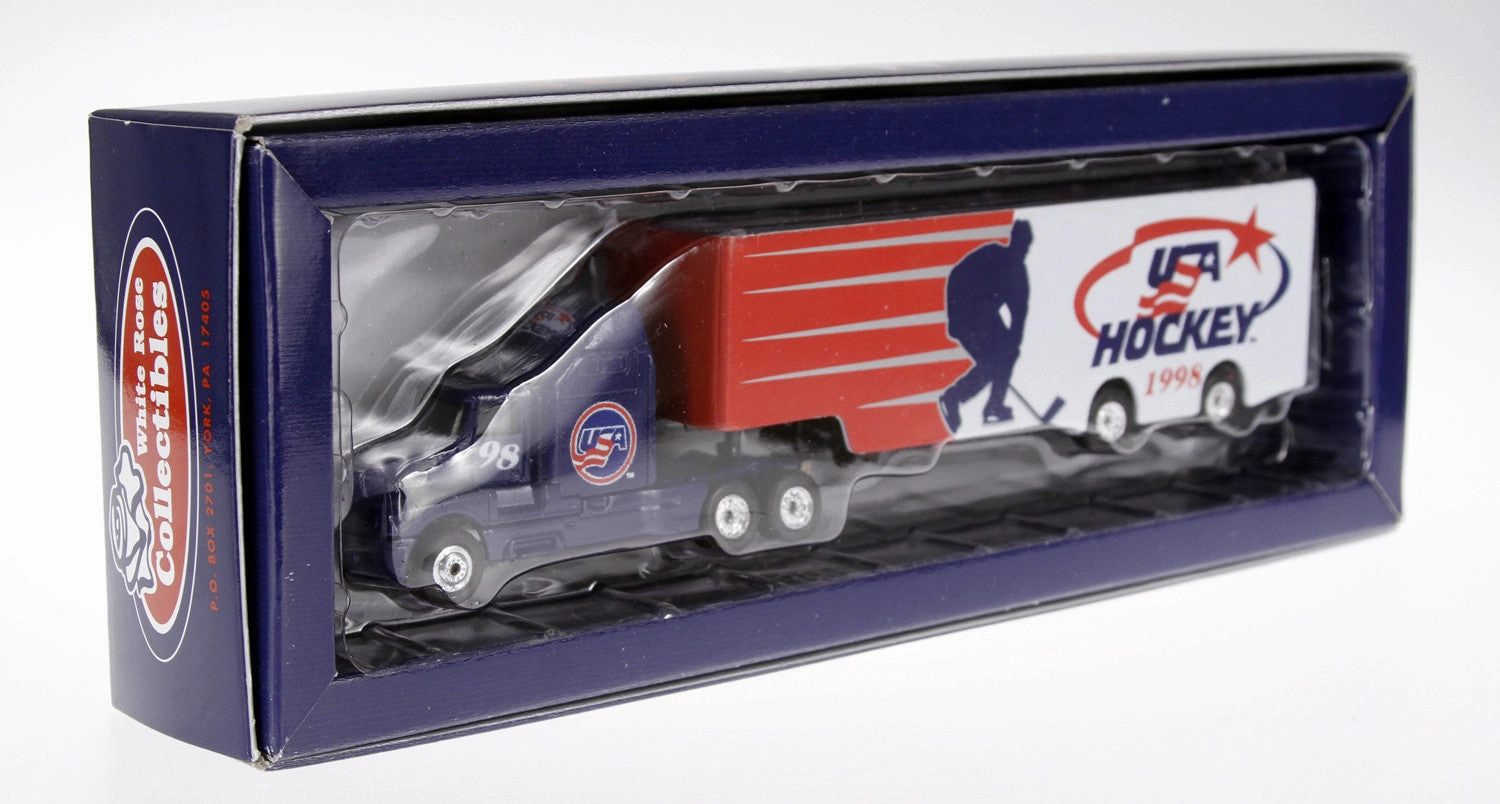 1998 Nagano Olympics Limited Edition USA Hockey 1:80 Diecast Transporter Truck
