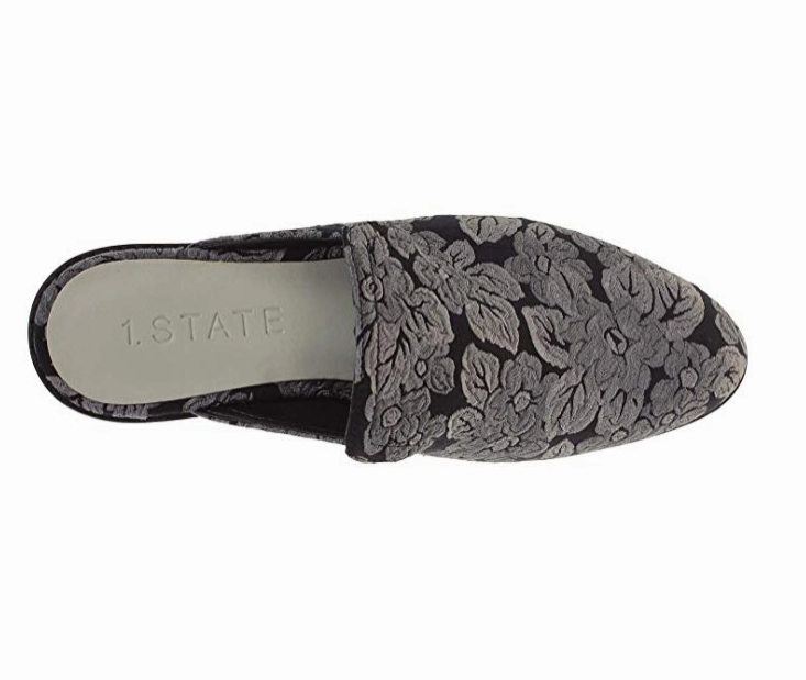 1.State Women's Facia Slip-On Mule, Black