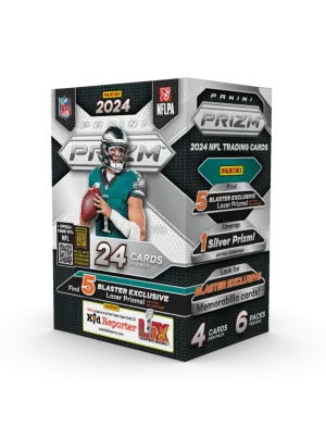 2024 Panini NFL Prizm Football Trading Card Blaster Box