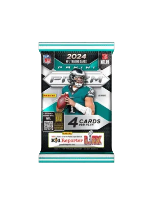 2024 Panini NFL Prizm Football Trading Card Retail Pack