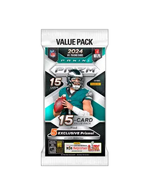 2024 Panini NFL Prizm Football Trading Card Value Fat Pack