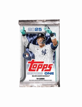 2025 Topps MLB Series 1 Baseball Trading Card Retail Pack