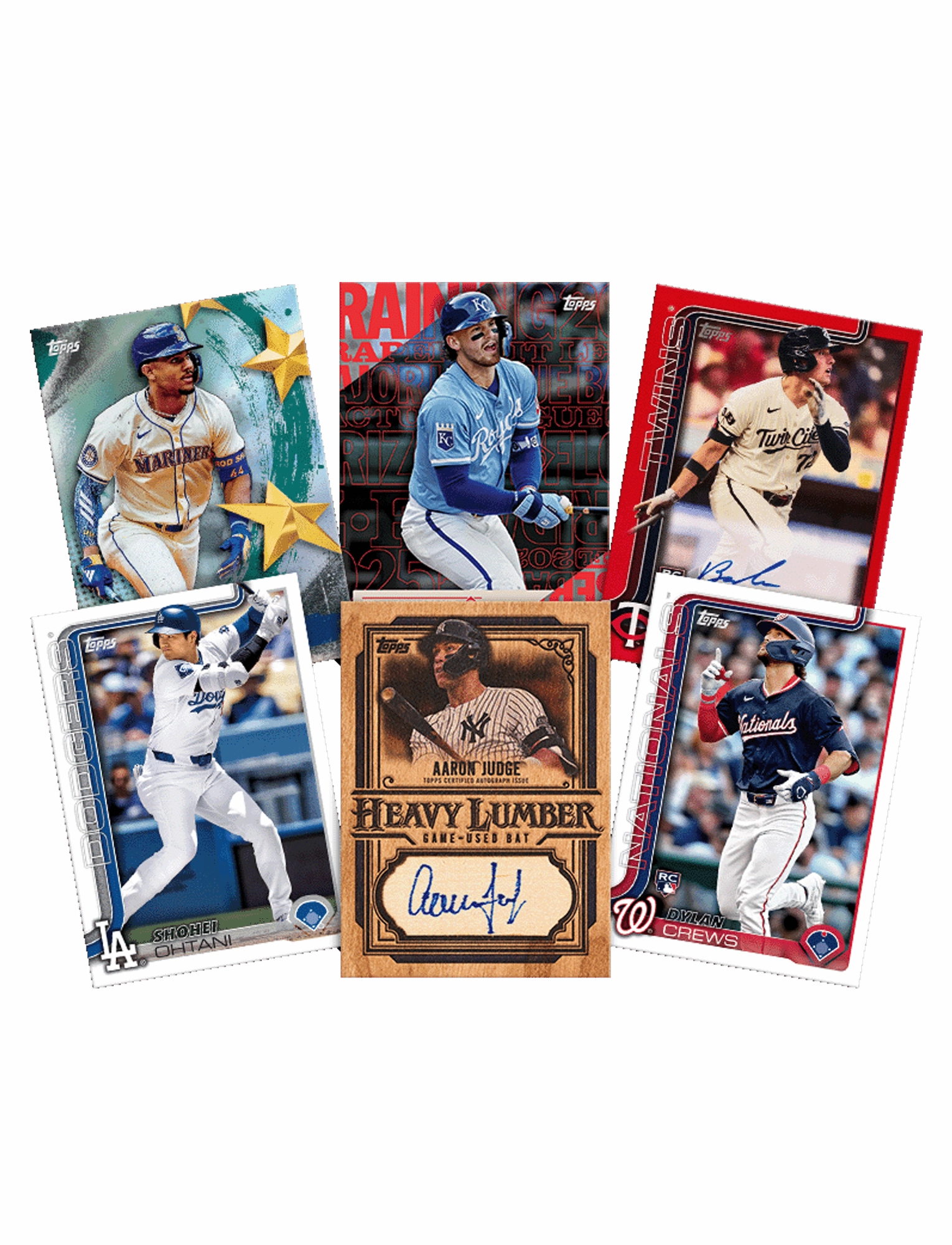 2025 Topps MLB Series 1 Baseball Trading Card Retail Pack