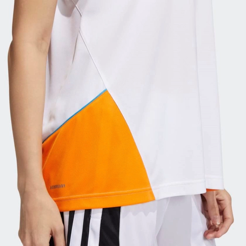 adidas 365 Women in Power Tank Top Women's, White/ Tennessee Orange