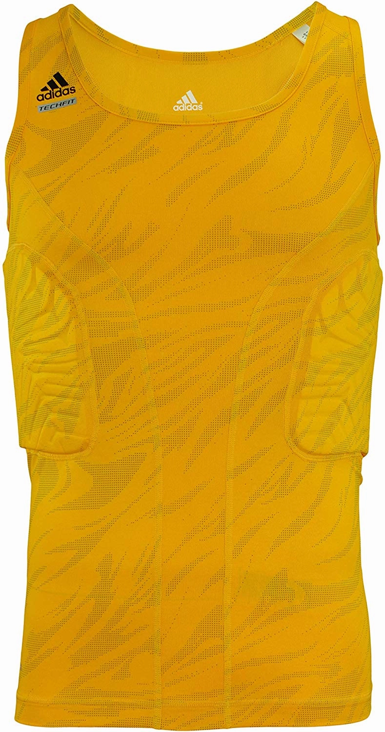 Adidas Adult Techfit Padded Compression Shirt, Color Options