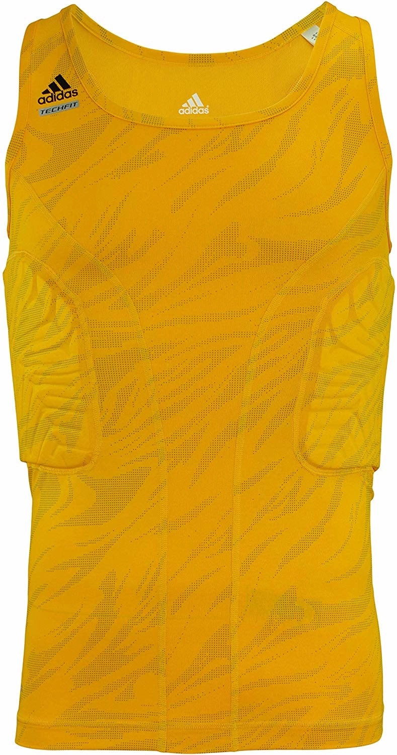 Adidas Adult Techfit Padded Compression Shirt, Color Options