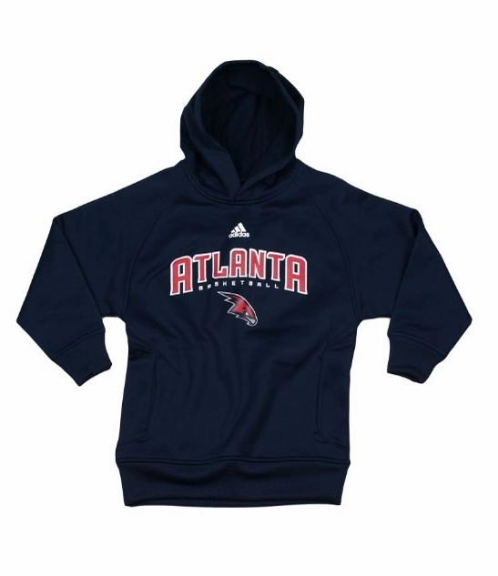 Adidas Atlanta Hawks NBA Youth Performance Hoodie Hooded Sweatshirt