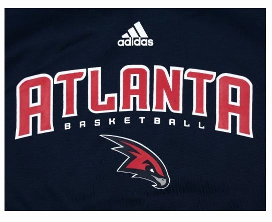 Adidas Atlanta Hawks NBA Youth Performance Hoodie Hooded Sweatshirt