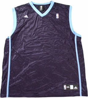 Adidas Basketball Men's NBA Utah Jazz Blank Jersey, Navy /Sky Blue