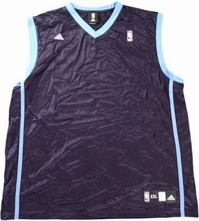 Adidas Basketball Men's NBA Utah Jazz Blank Jersey, Navy /Sky Blue