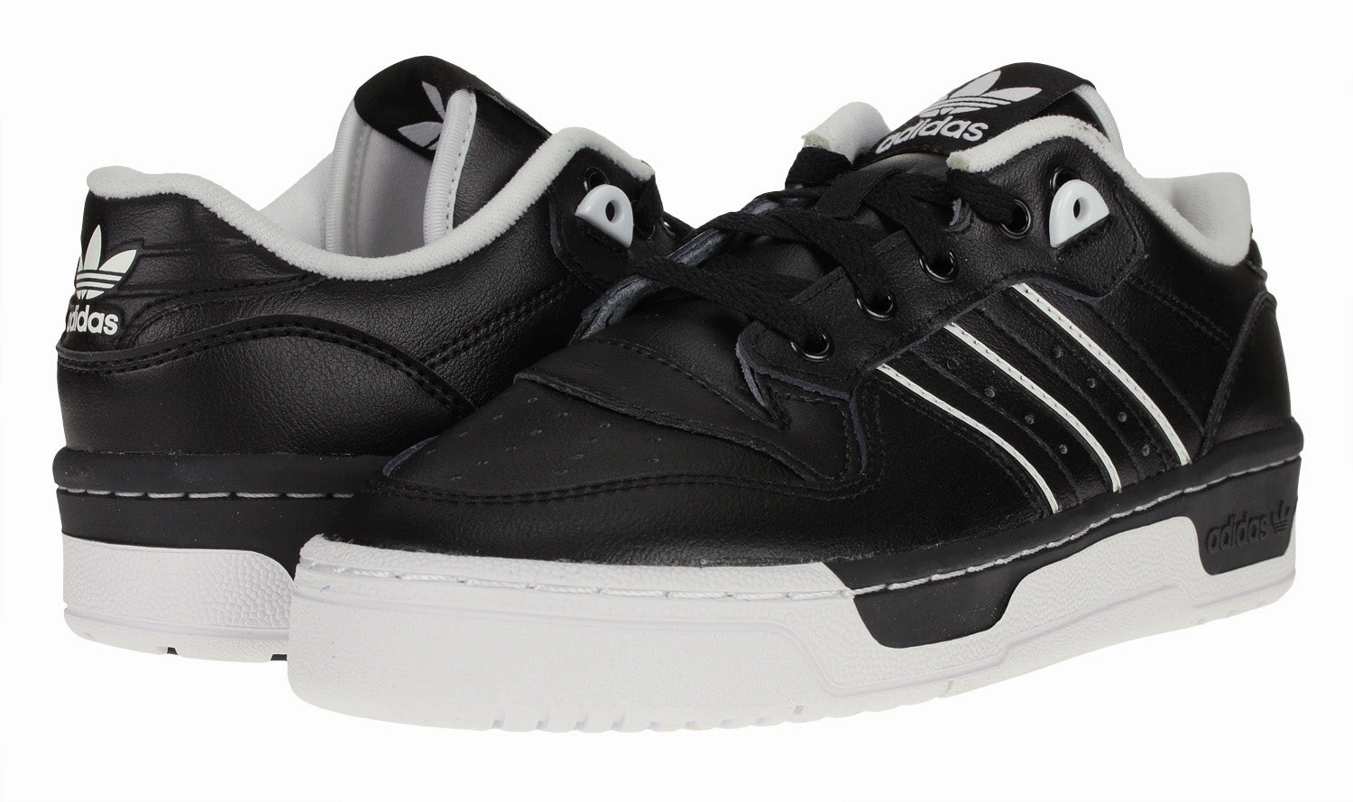 Adidas Big Boy's GS Rivalry Casual Sneakers, Black/White