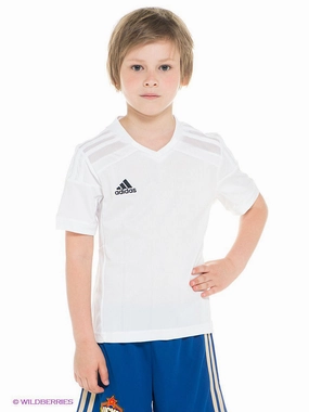 Adidas Boys Youth 8-20 Regista 14 Soccer Jersey, White/White