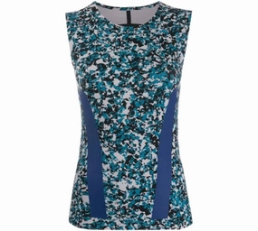 Adidas By Stella McCartney Women's Alphaskin 360 Tank Top, Grey/Tech Mineral