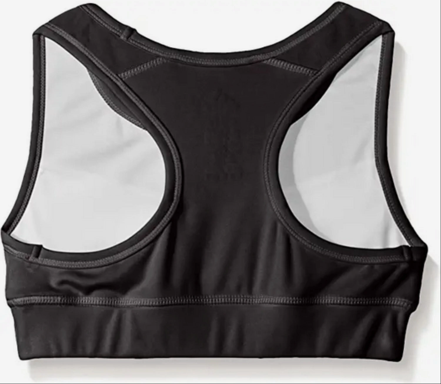 Adidas Girls' Youth Sports Bra, Black