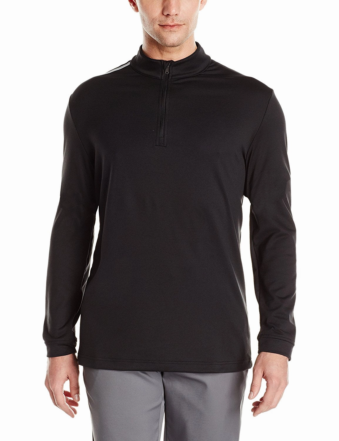 Adidas Golf Men's Adi 3-Stripes Classic 1/4 Zip Jacket, Color Options