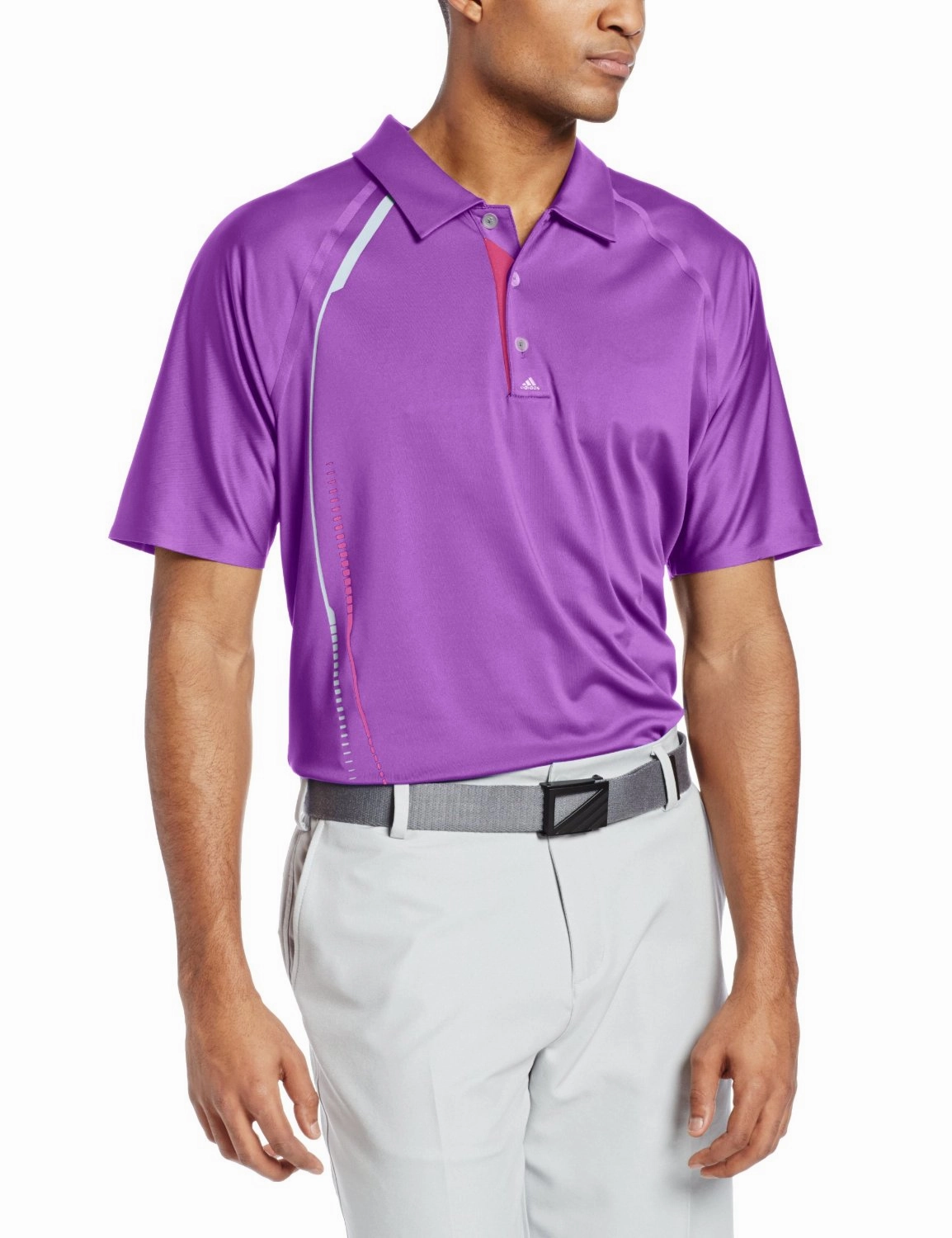 Adidas Golf Men's Puremotion Tour Climacool Graphic Print Polo - Color Options