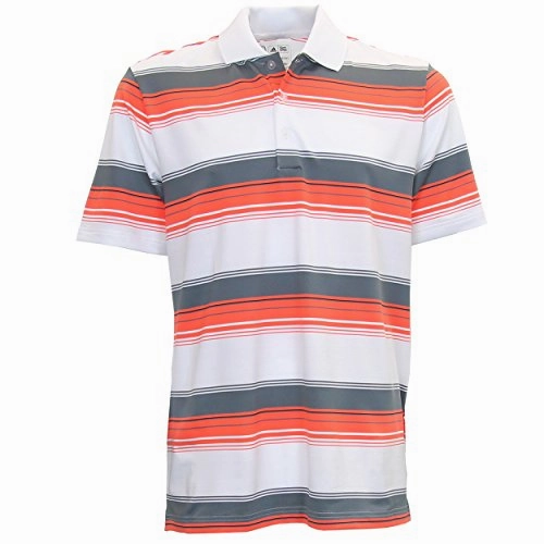Adidas Golf Men's TaylorMade Puremotion Merch Stripe Short Sleeve Polo Shirt