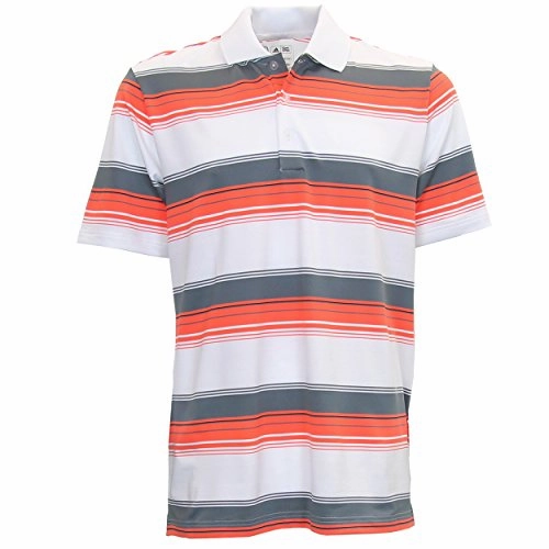 Adidas Golf Men's TaylorMade Puremotion Merch Stripe Short Sleeve Polo Shirt
