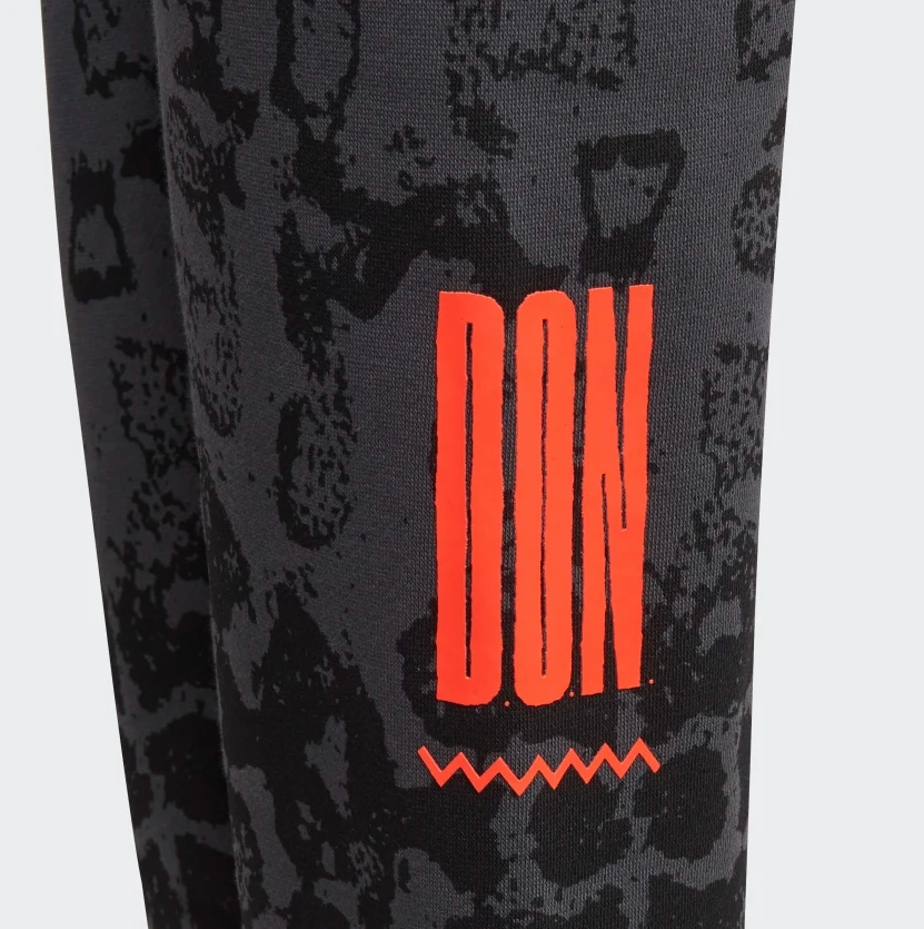 Adidas Kids (5-16) Donovan Mitchell D.O.N. Issue #2 Pants, Dark Grey