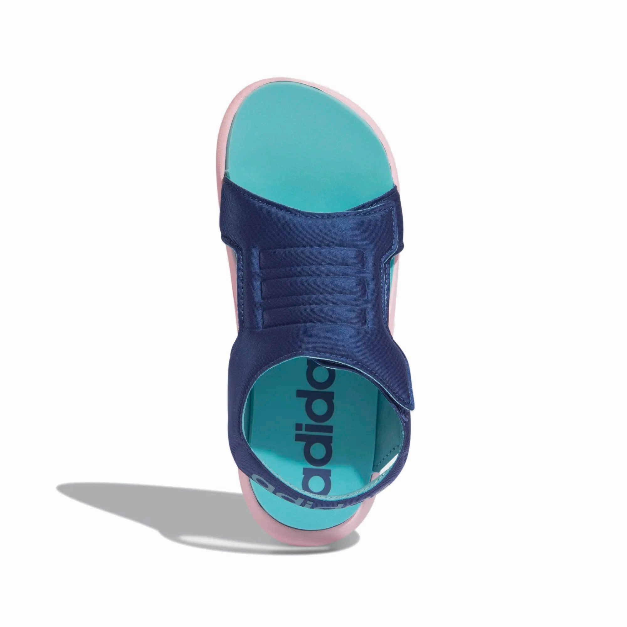 Adidas Kids Comfort Sandals, Crew Blue/Hazy Sky/Clear Pink