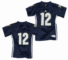Adidas Kids NCAA United States Naval Academy # 12 Replica Jersey, Navy