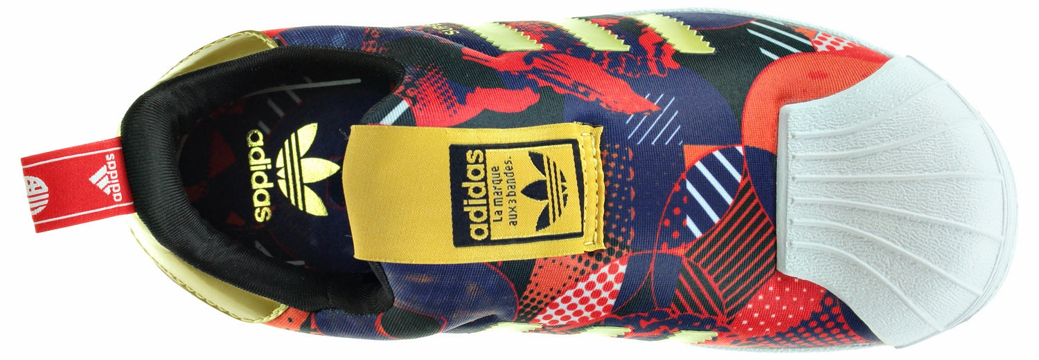 adidas Kids Superstar 360 New Year Sneakers, Color Options