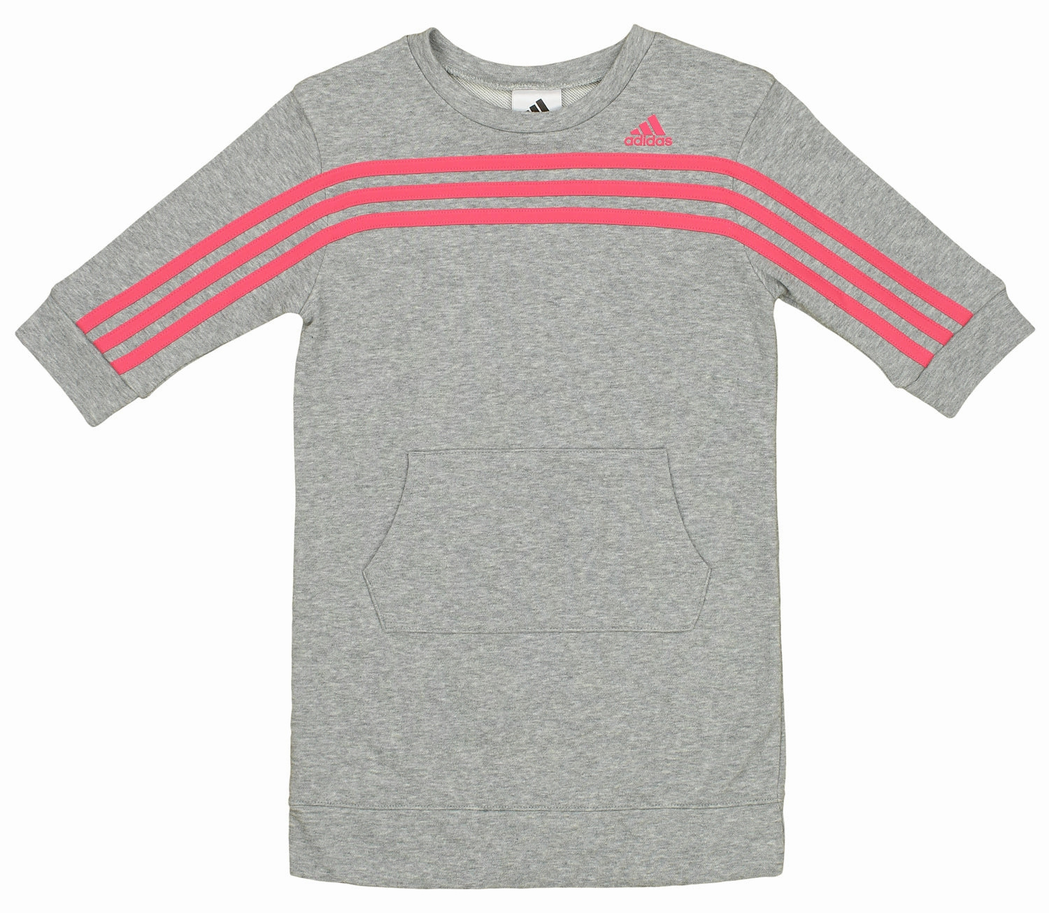 Adidas Little Girls (4-6X) French Terry Dress, Grey