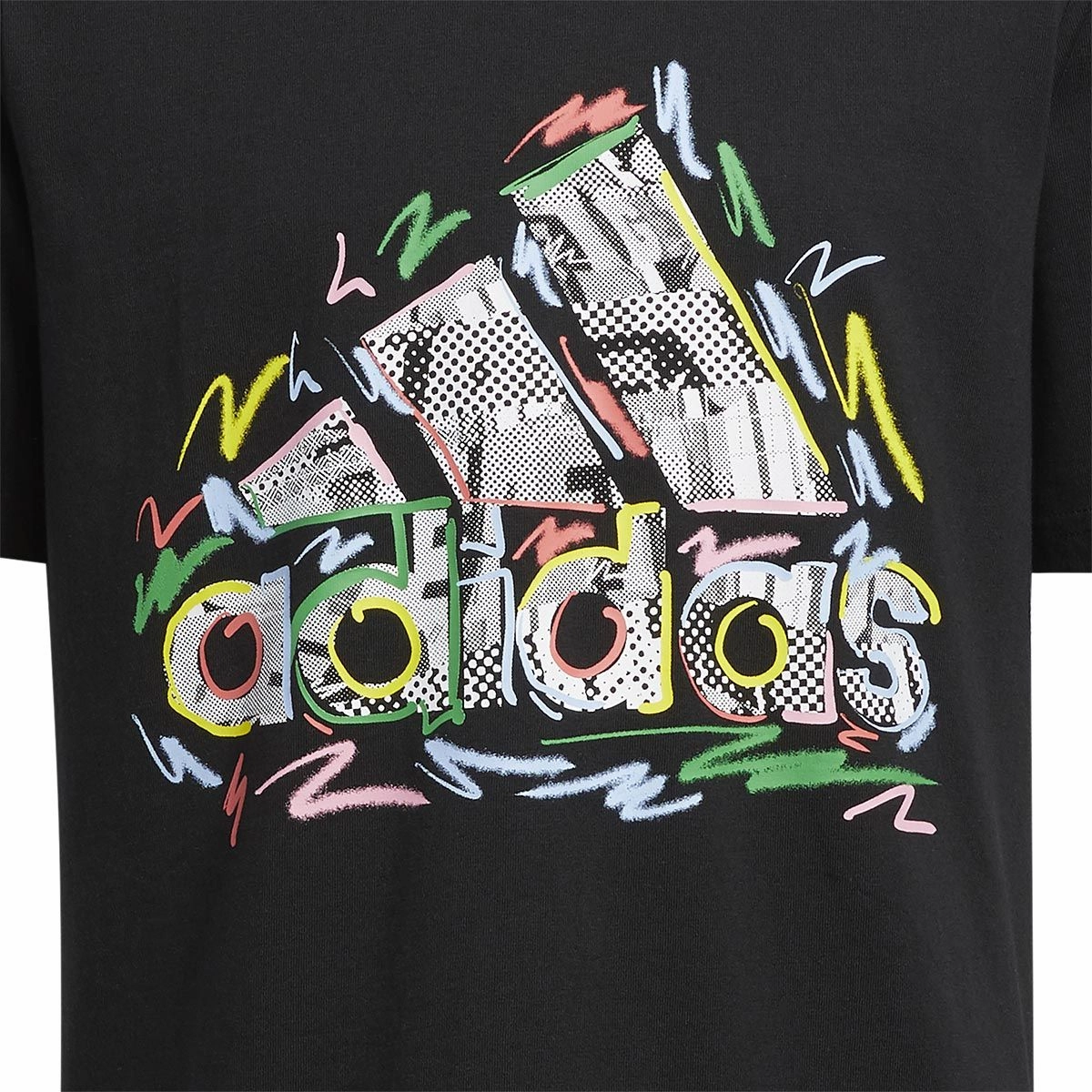 Adidas Little Kids Sportswear Pride Tee, Black