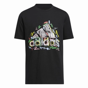 Adidas Little Kids Sportswear Pride Tee, Black