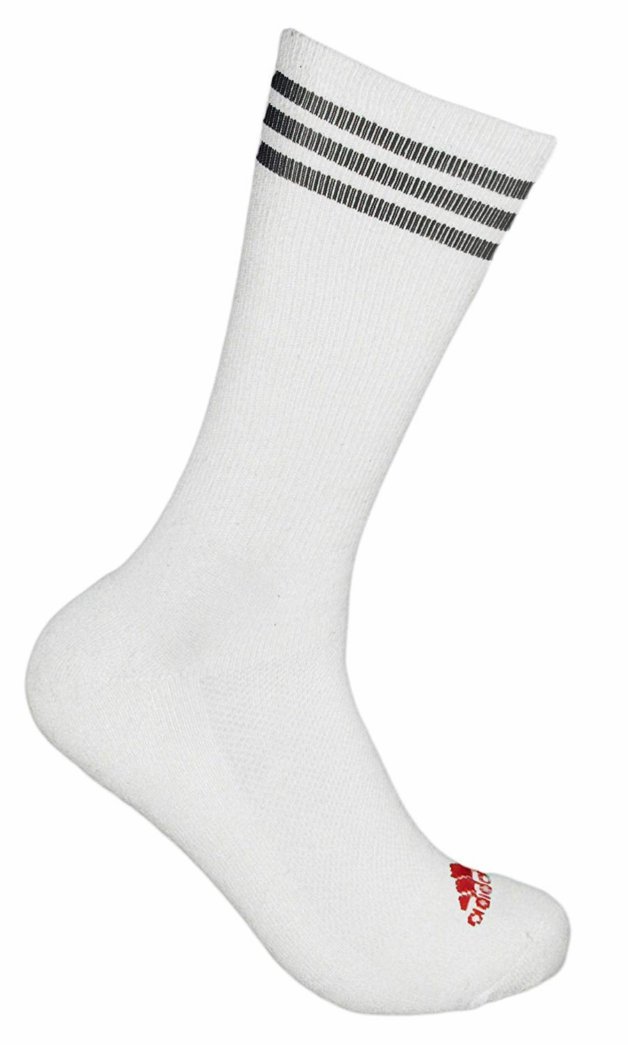 Adidas Men's 2 Pack Tour Performance Crew Socks, White