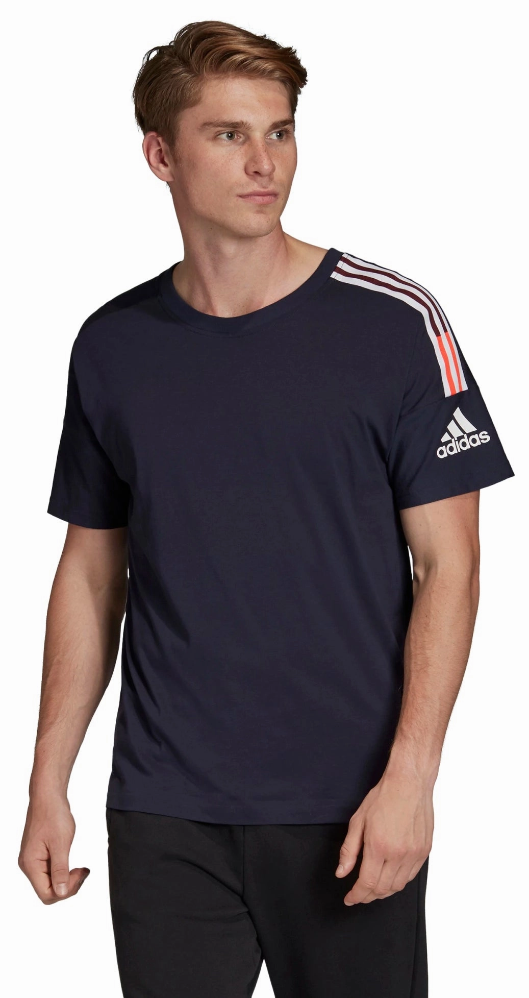 adidas Men's 3-Stripes Z.N.E. Tee, Color Options