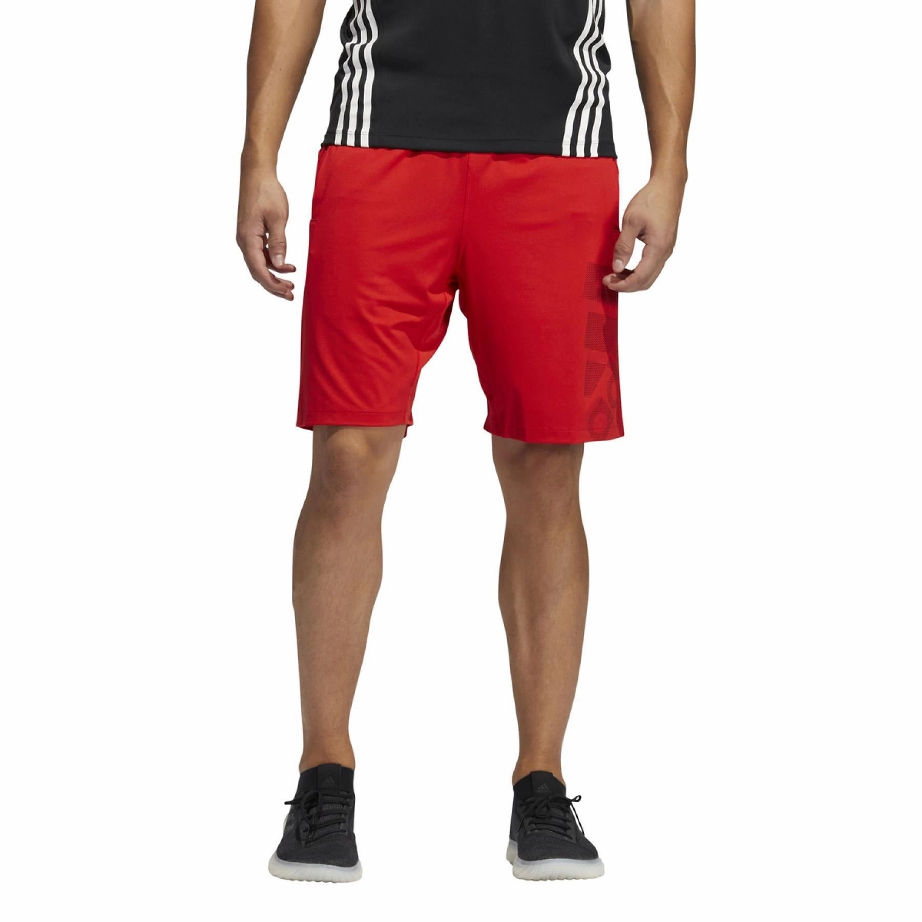 Adidas Men's 4KRFT Sport Graphic Shorts, Vivid Red