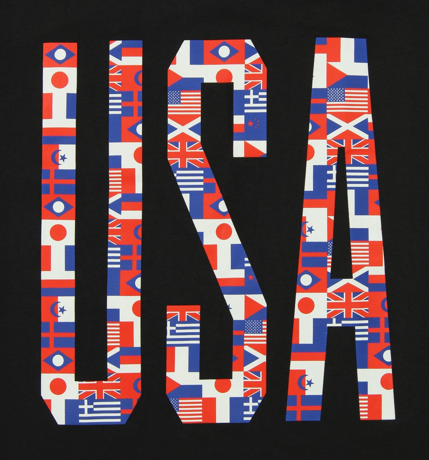 Adidas Men's 60/40 Go To "USA" Short Sleeve Performance T-Shirt, Black