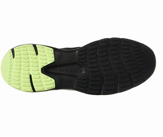 Adidas Men's 90s Valasion Sneaker, Black/Hi Res Yellow/Grey Three