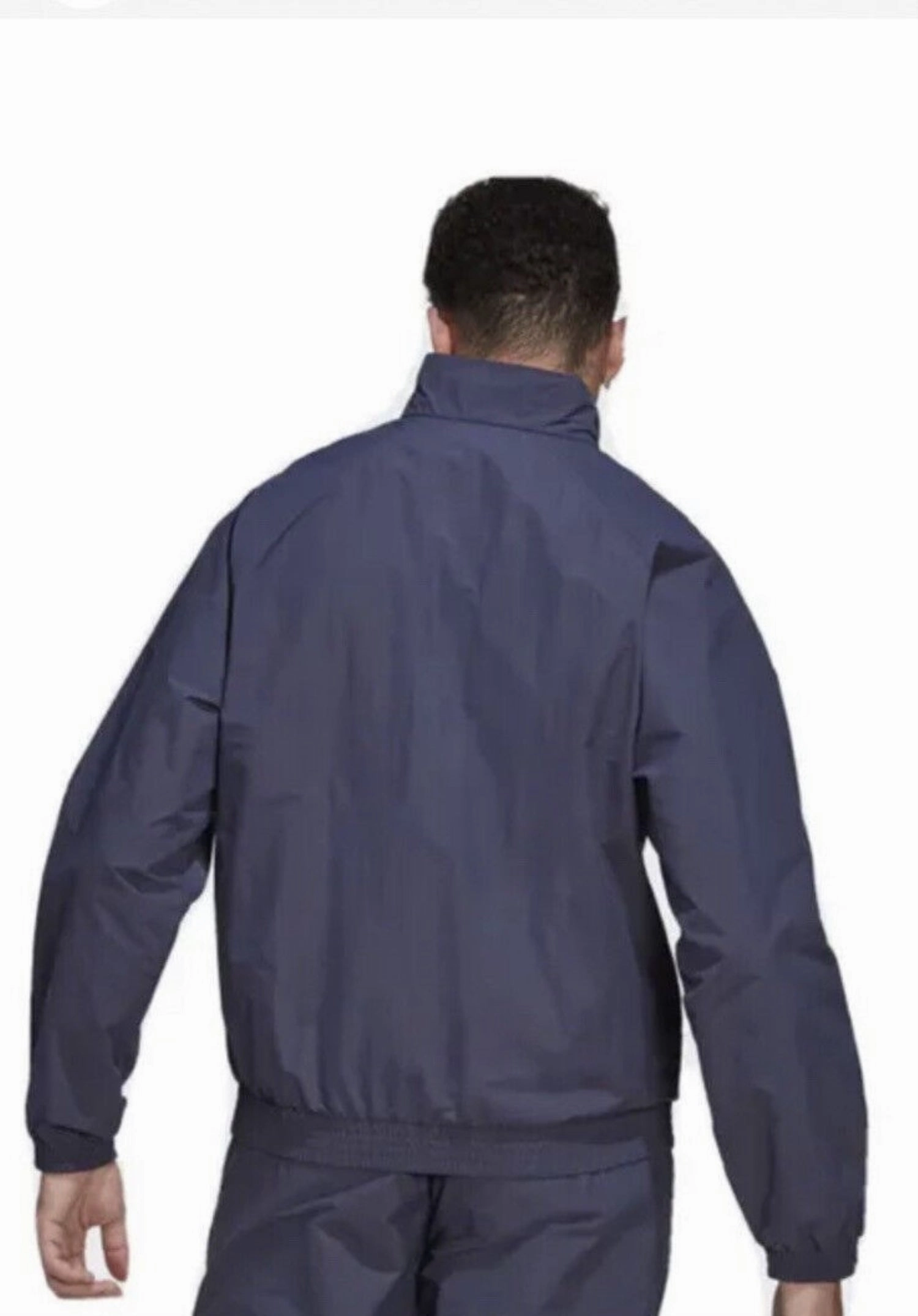 Adidas Men's Adaptive Full Zip Track Jacket, Shadow Navy