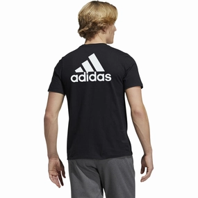 Adidas Men's Amplifier Short Sleeve T-Shirt, Black/White