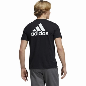 Adidas Men's Amplifier Short Sleeve T-Shirt, Black/White