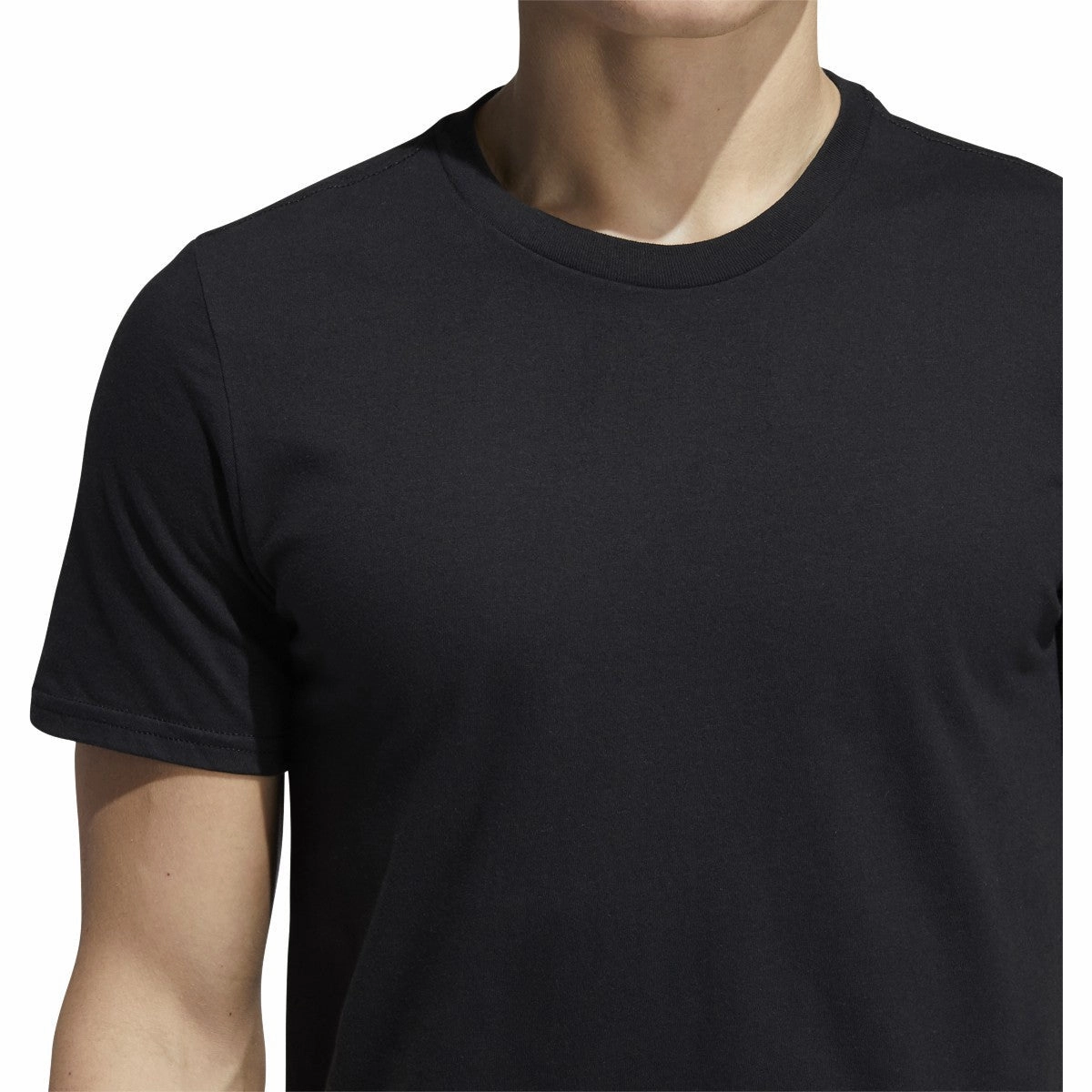 Adidas Men's Amplifier Short Sleeve T-Shirt, Black/White