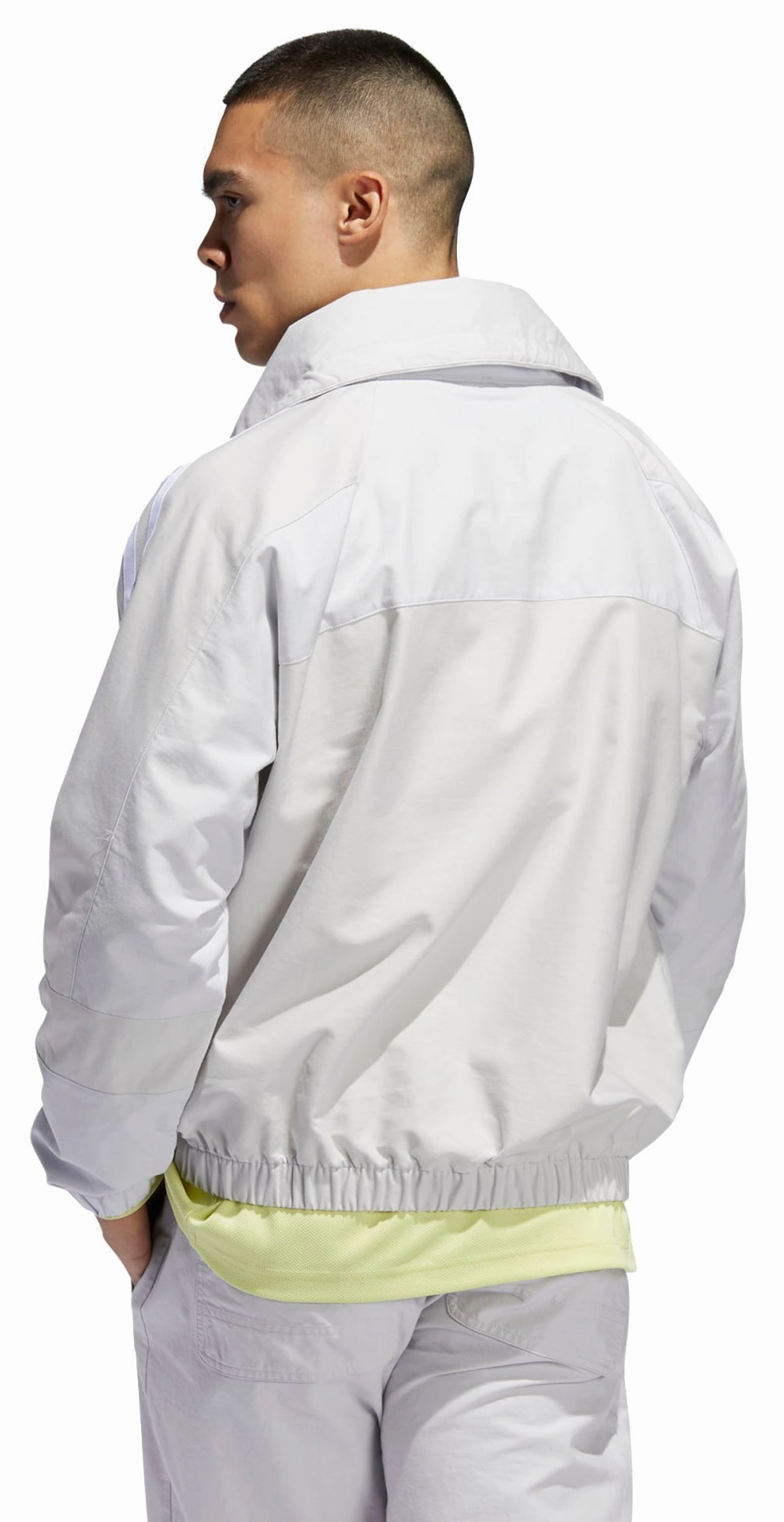 adidas Men's Anorak Jacket, Grey One / Dash Grey / Black