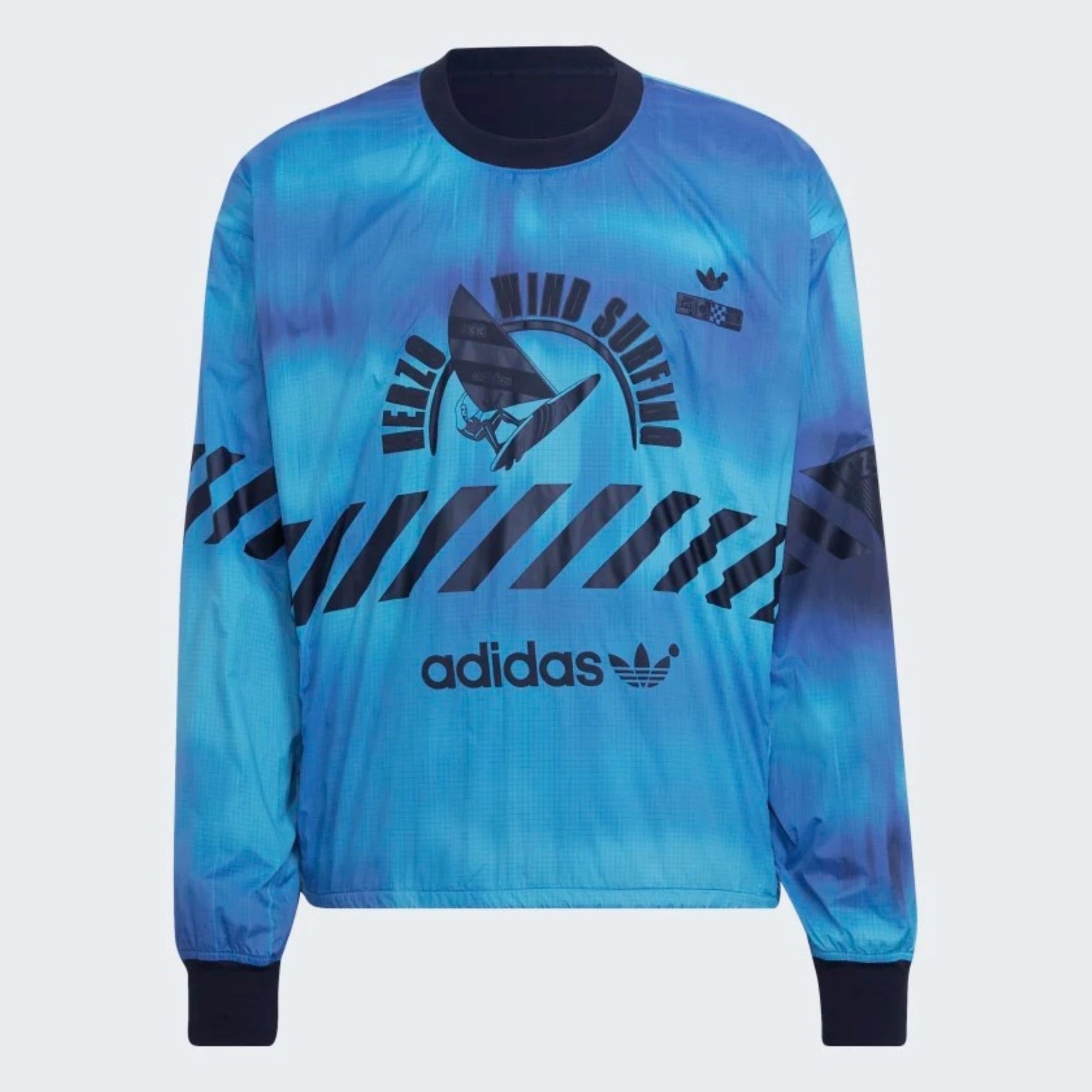 Adidas Men's Ark Crew Pullover Sweater, Multicolor/Black