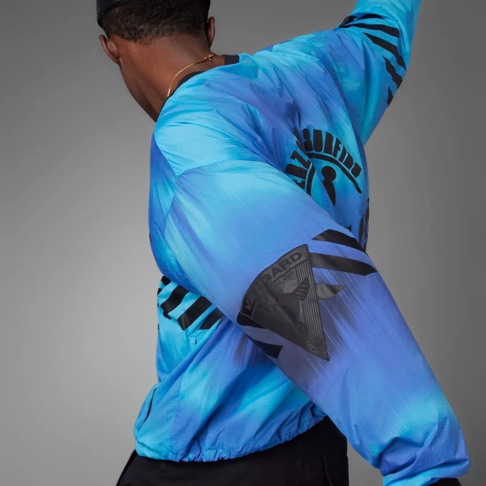 Adidas Men's Ark Crew Pullover Sweater, Multicolor/Black
