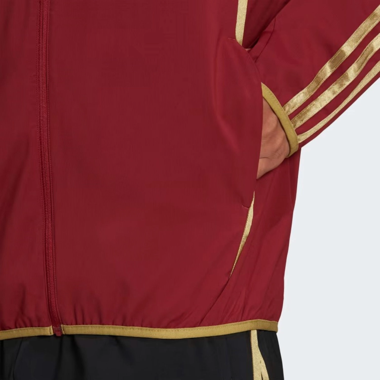 Adidas Men's Arsenal Teamgeist Woven Jacket, Noble Maroon