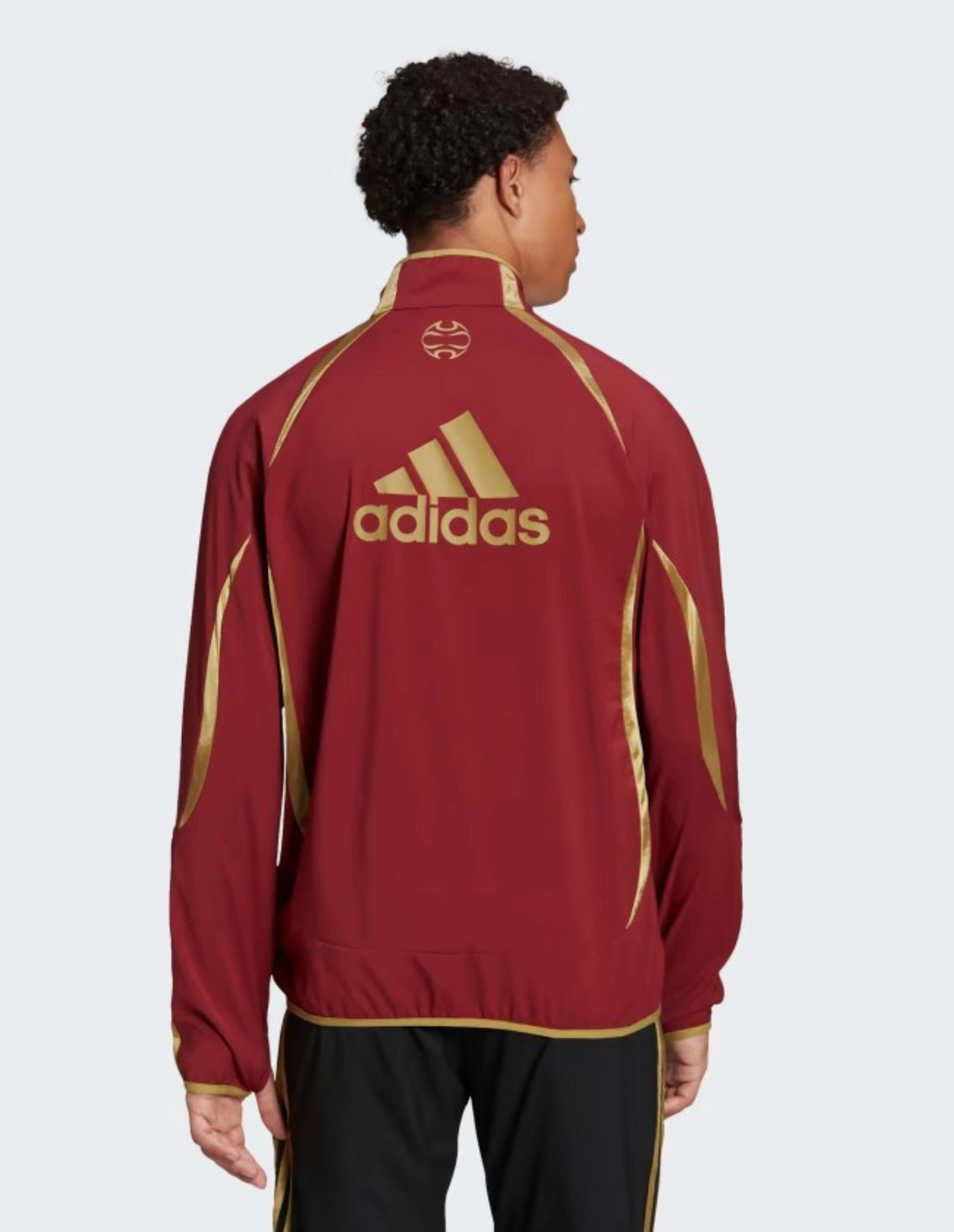 Adidas Men's Arsenal Teamgeist Woven Jacket, Noble Maroon