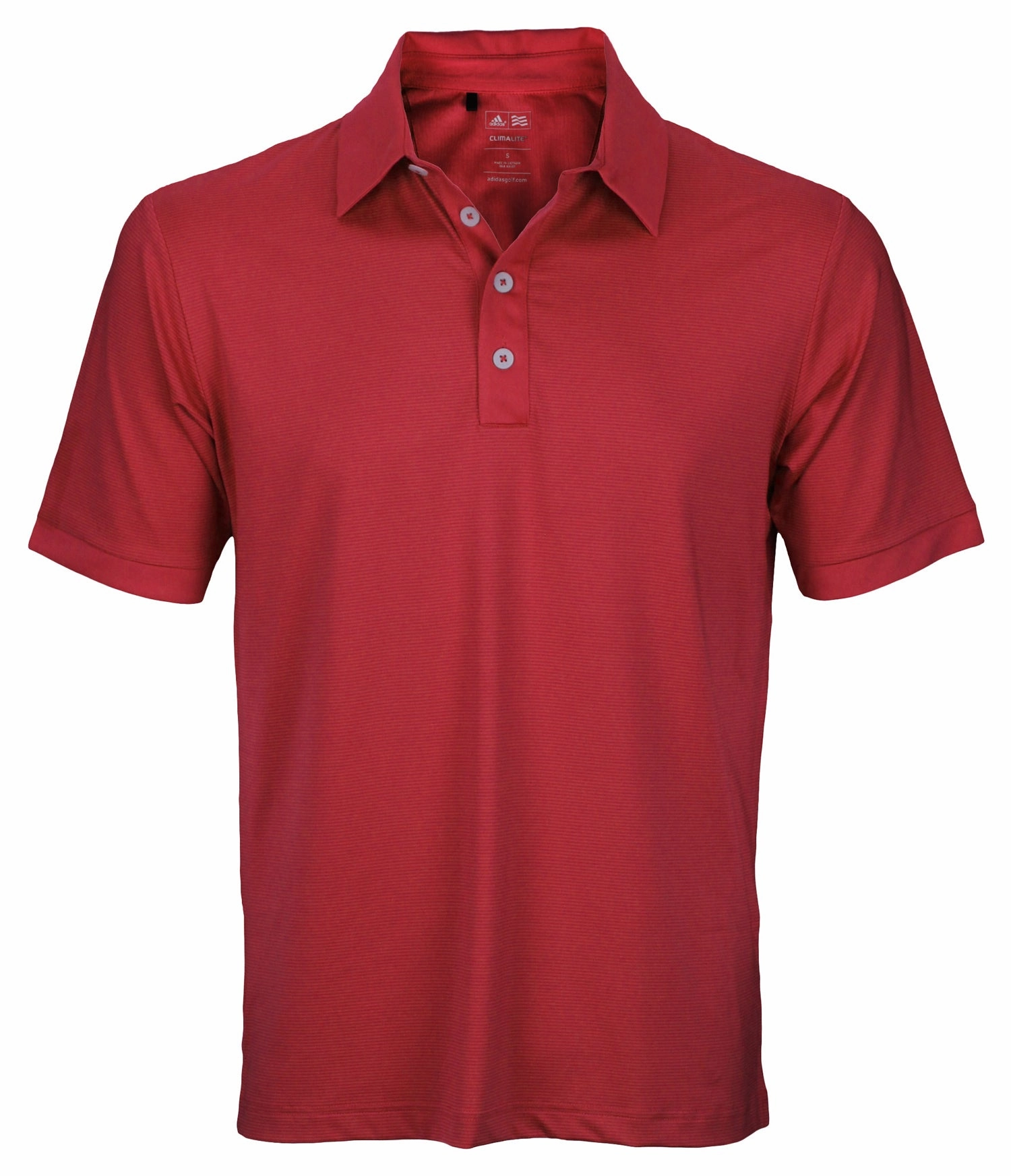 Adidas Men's Athletic Polo Puremotion Microstripe Shirt - Color Options