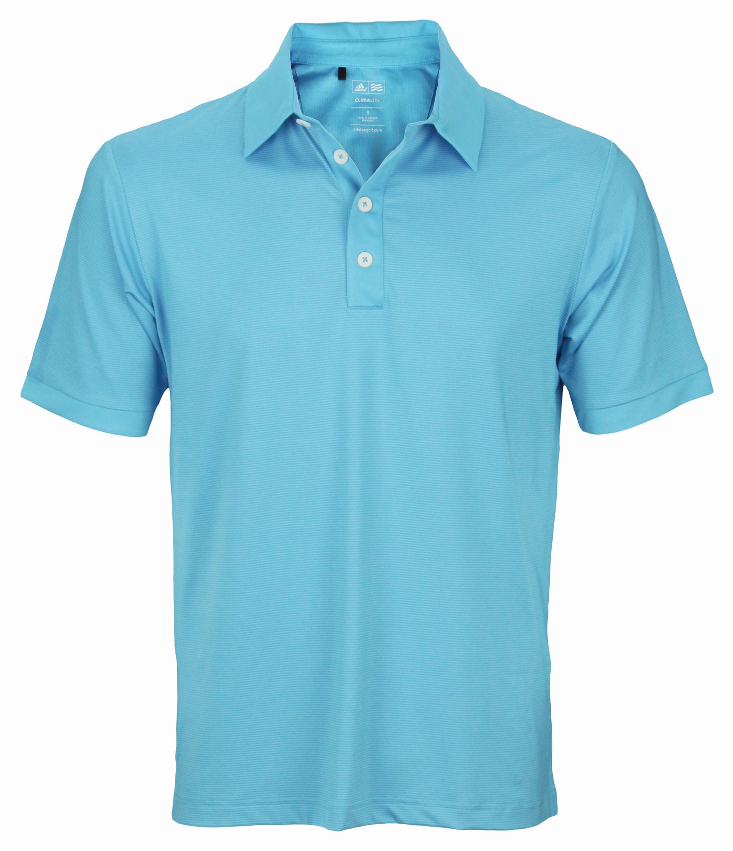 Adidas Men's Athletic Polo Puremotion Microstripe Shirt - Color Options