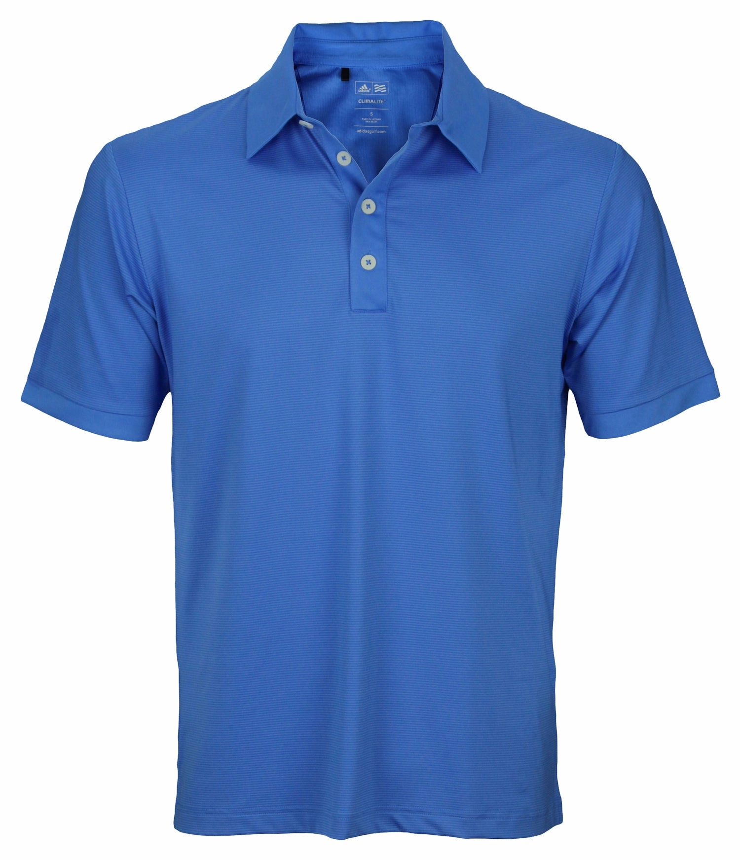 Adidas Men's Athletic Polo Puremotion Microstripe Shirt - Color Options
